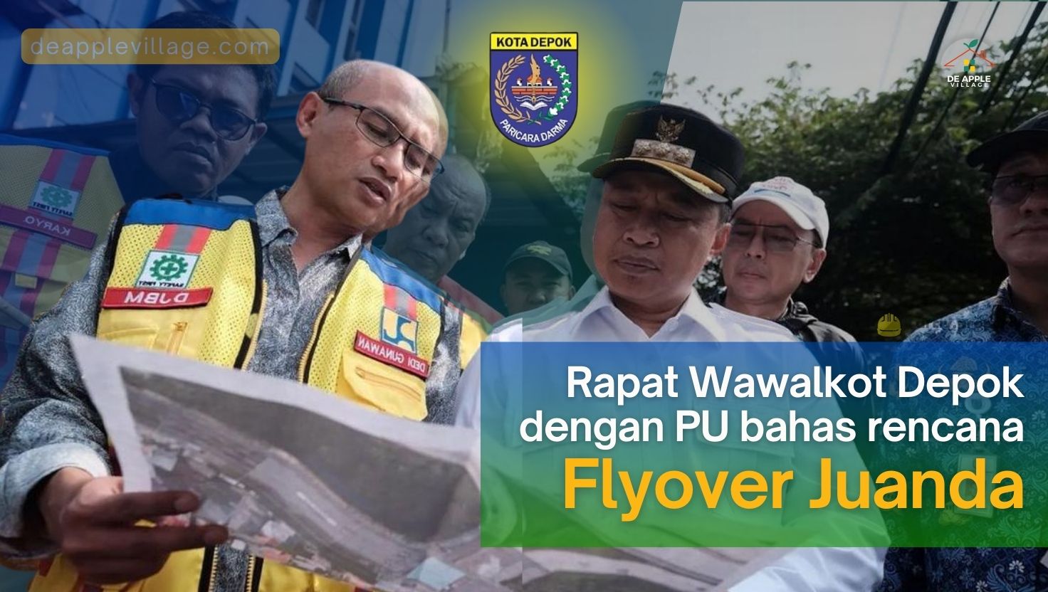 Urai Kemacetan, Wali Kota Depok Supian Suri Upayakan Pembangunan Flyover Juanda
