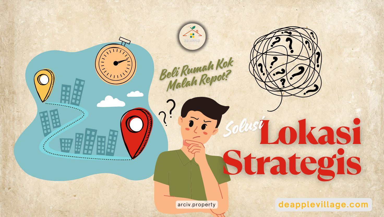 Beli Rumah Kok Malah Repot? Ini Solusi Buat Kamu yang Butuh Lokasi Strategis!